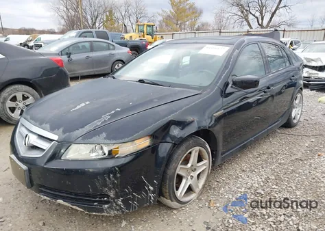 2004 Acura Tl Base W/Nav System (A5) from USA, damaged, VIN 19UUA66284A034697